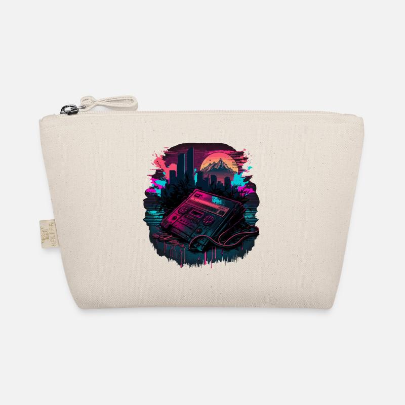 Vaperwave Cassette Organic Pouch