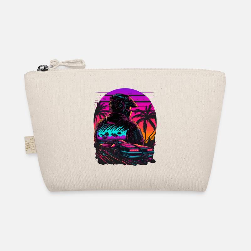 Miami Beach Vaperwave Bio-Täschchen