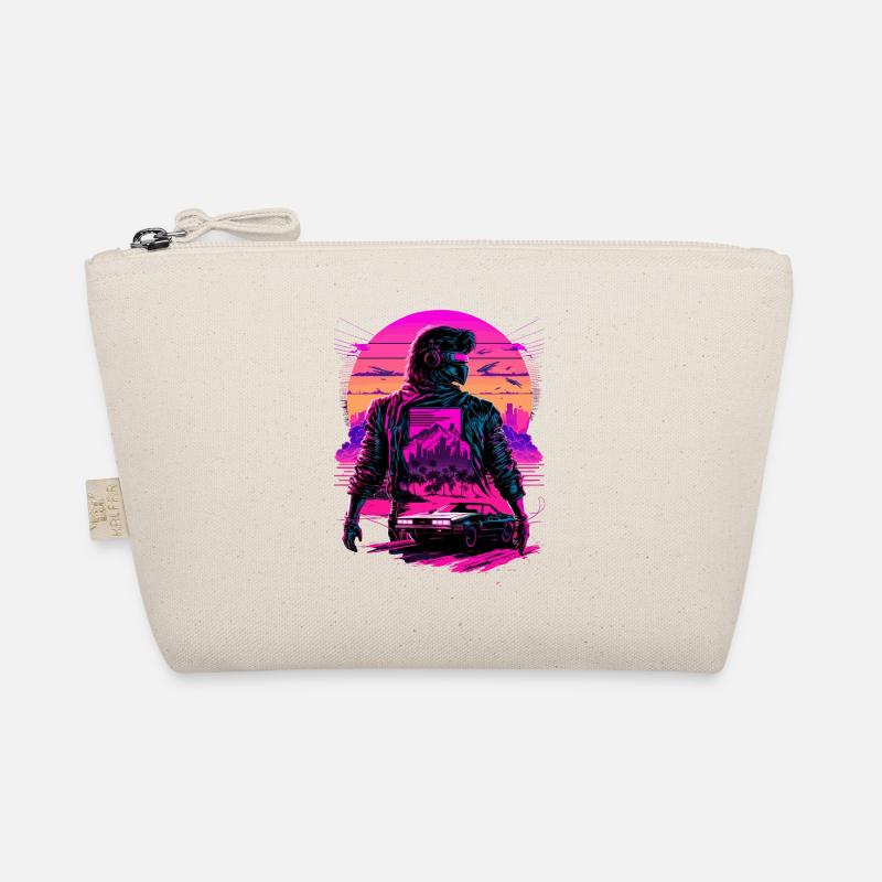 Synthwave futuriste Trousse biologique