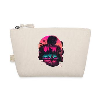 Retro Cyborg - Organic Pouch - nature - Front