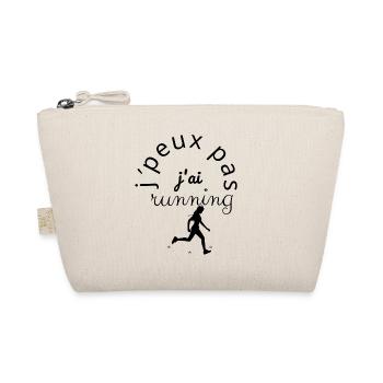 J'eux Pas J'Ai Running noir - Trousse biologique - nature - Devant