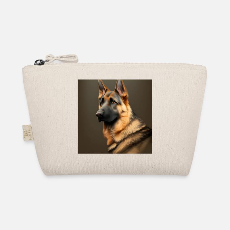 German Shepherd love Organic Pouch