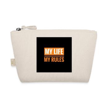 My life, my own rules of design - Organic Pouch - nature - Front