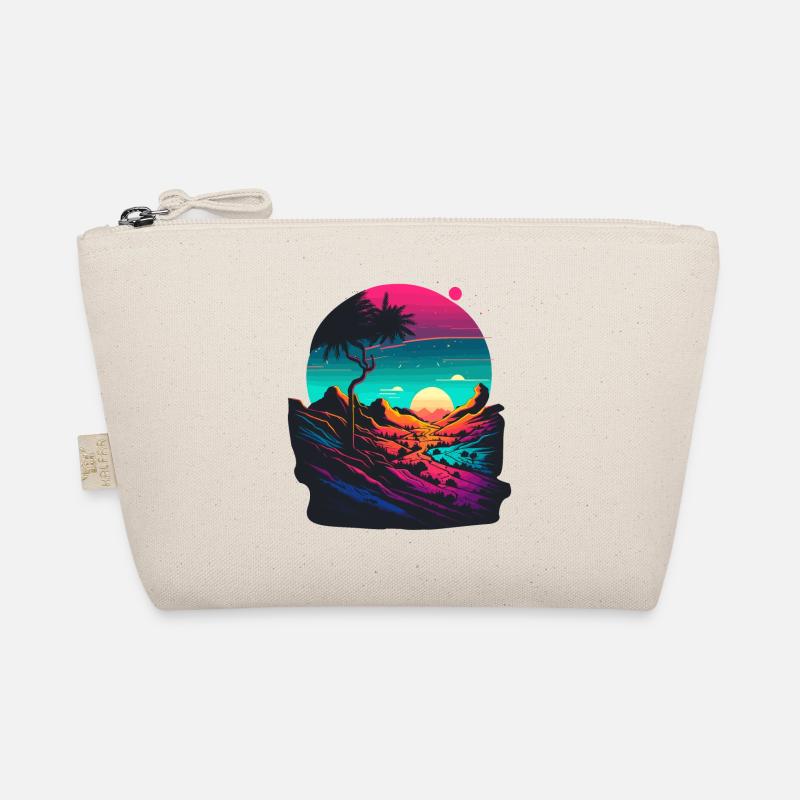 Neon-Kunstwerk Bio-Täschchen