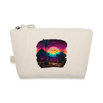 80s Style Artwork - Organic Pouch - nature - Front