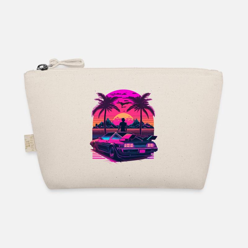 80s Miami Beach Organic Pouch