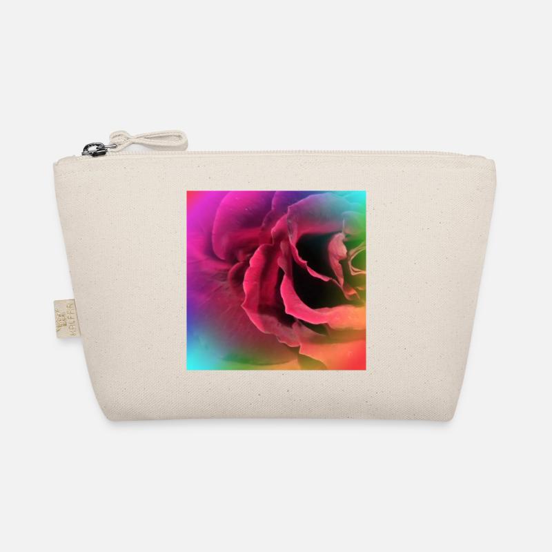 Photo multicolore créative d’une rose Trousse biologique