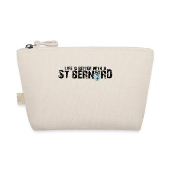 St Bernard - Organic Pouch - nature - Front