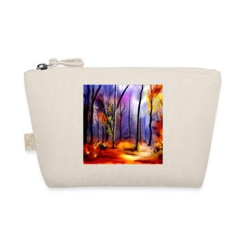 Magic watercolor nature forest - Organic Pouch - nature - Front