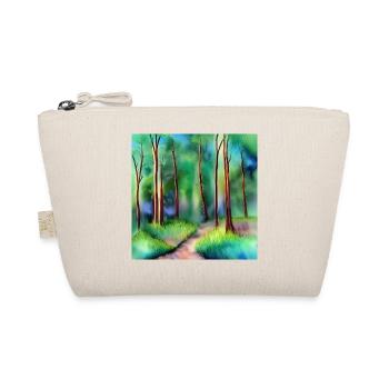 Route forestière aquarelle - Trousse biologique - nature - Devant