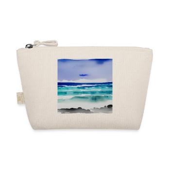 Sea watercolor artwork - Organic Pouch - nature - Front