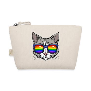Relation lesbienne bisexuelle Cool Lgbt Cat - Trousse biologique - nature - Devant