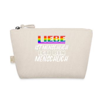 Beziehung Sexualität Lgbt Statement Liebe Homo - Bio-Täschchen - Natur - Vorne