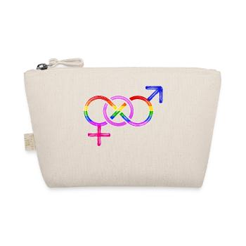 Same-sex marriage rainbow lgbt love - Organic Pouch - nature - Front