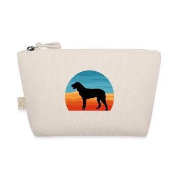 Cao De Castro Laboreiro Dog Silhouette Retro Sun - Trousse biologique - nature - Devant