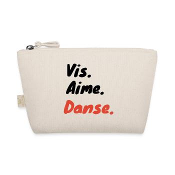 Vis aime danse motivation - Trousse biologique - nature - Devant
