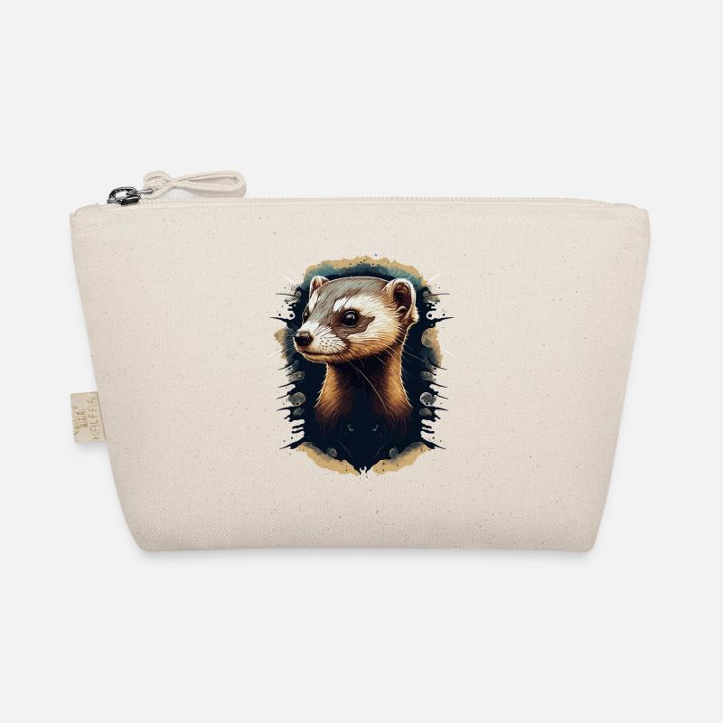 Frettchenbesitzer Geschenk Bio-Täschchen