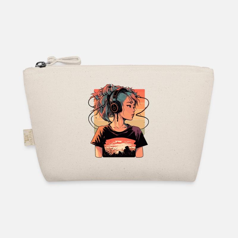 Lo-Fi Mädchen Bio-Täschchen