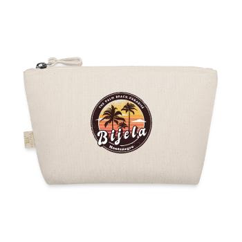 Bijela Montenegro palm beach design - Organic Pouch - nature - Front
