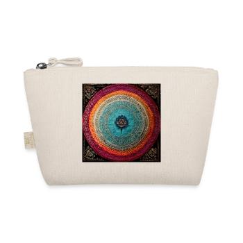Boho Mandala Abstract - Organic Pouch - nature - Front