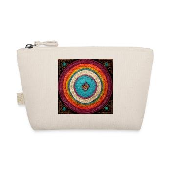 Boho Mandala Abstract - Organic Pouch - nature - Front