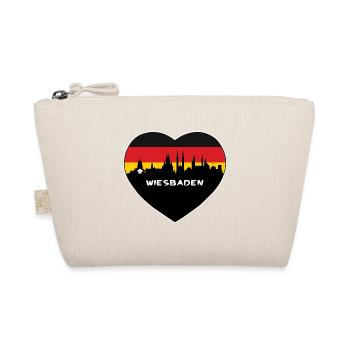 Wiesbaden Allemagne Flag Skyline Souvenir de voyage - Trousse biologique - nature - Devant