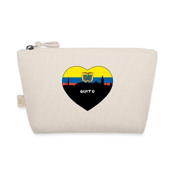 Quito Equador Flag Skyline Souvenir de voyage - Trousse biologique - nature - Devant