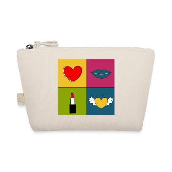 Muttertags Geschenk Mutter Muttertag Geschenkidee  - Bio-Täschchen - Natur - Vorne