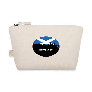 Edimbourg Écosse Flag Skyline Souvenir de voyage - Trousse biologique - nature - Devant