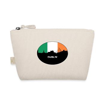 Dublin Irlande Flag Skyline Souvenir de voyage - Trousse biologique - nature - Devant