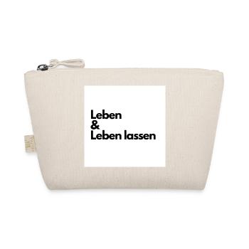 Leben Leben lassen Prestry - Bio-Täschchen - Natur - Vorne