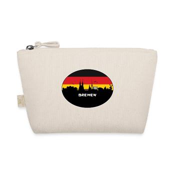 Brême Allemagne Flag Skyline Silhouette Voyage - Trousse biologique - nature - Devant