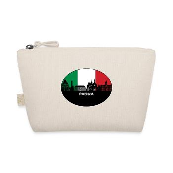 Padua-Italien-Flaggen-Skyline-Schattenbild-Reise - Bio-Täschchen - Natur - Vorne