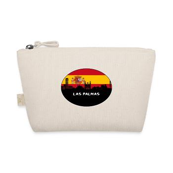 Las Palmas Espagne Drapeau Skyline Silhouette Travel - Trousse biologique - nature - Devant