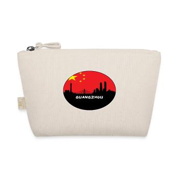 Guangzhou Chine Drapeau Skyline Silhouette Travel - Trousse biologique - nature - Devant