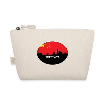 Shenyang Chine Drapeau Skyline Silhouette Travel - Trousse biologique - nature - Devant