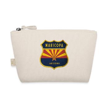 Maricopa Arizona flag crest design - Organic Pouch - nature - Front