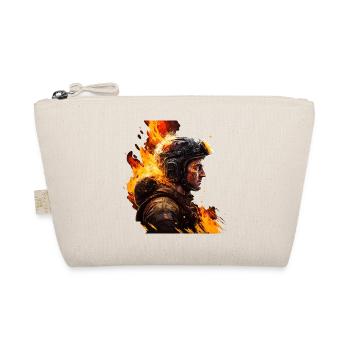 Firefighter - show your support - Organic Pouch - nature - Front