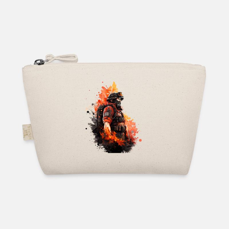Heroes in Uniform: Fireman Organic Pouch