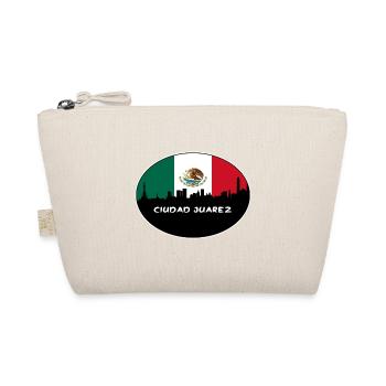 Ciudad Juarez Mexique Drapeau Skyline Silhouette Trave - Trousse biologique - nature - Devant