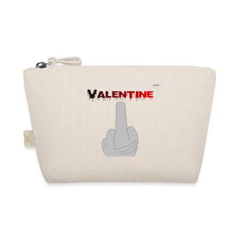 Anti Valentine's day - f*ck off #1 - Organic Pouch - nature - Front