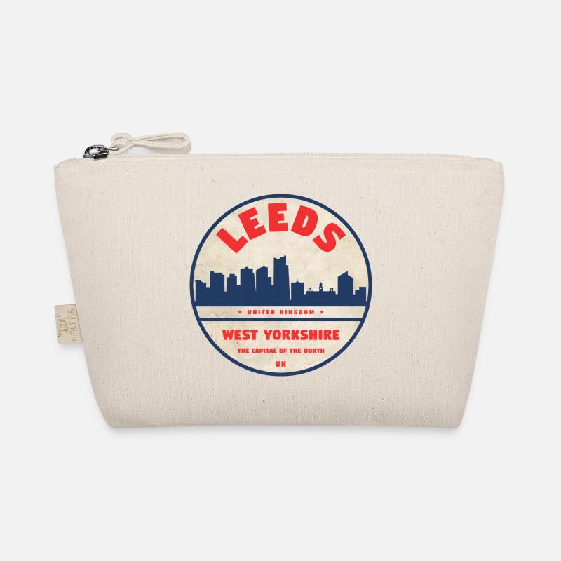 Leeds West Yorkshire Emblem Organic Pouch