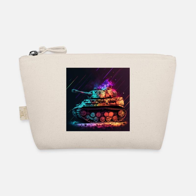 Char de combat principal aux couleurs néon cool Trousse biologique