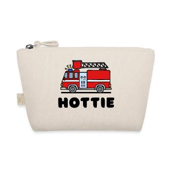 Fire brigade fire engine fire protection slogan - Organic Pouch - nature - Front