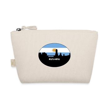 Rosario Argentine Drapeau Skyline Voyage Silhouette - Trousse biologique - nature - Devant