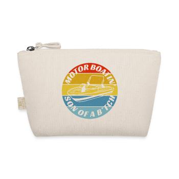 Mptor Boatin' Son Of a B*tch Boating Design - Bio-Täschchen - Natur - Vorne