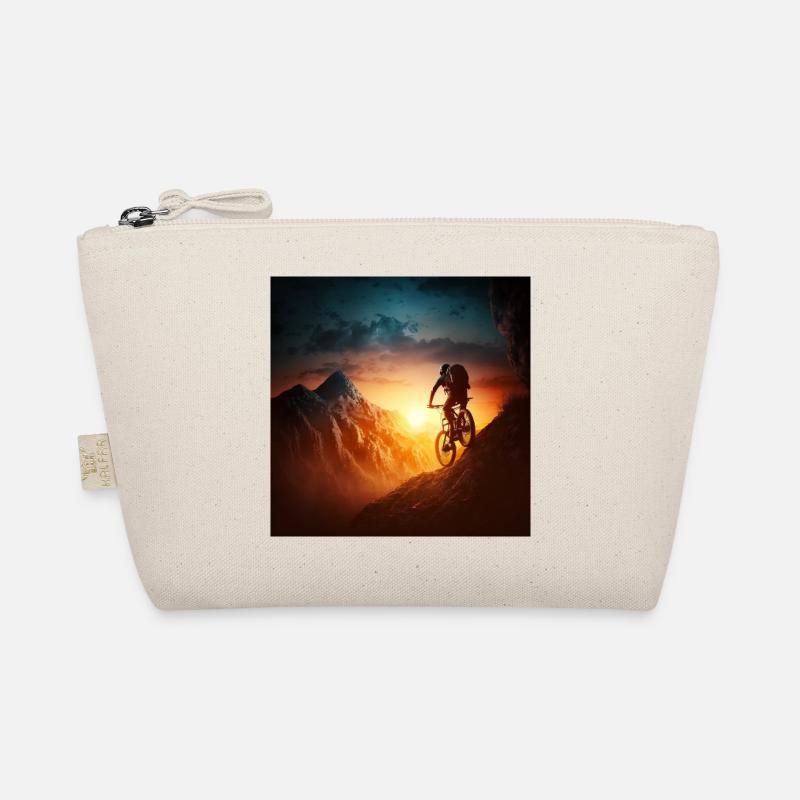 Downhill Graphic Sunset Valley Descent Organic Pouch