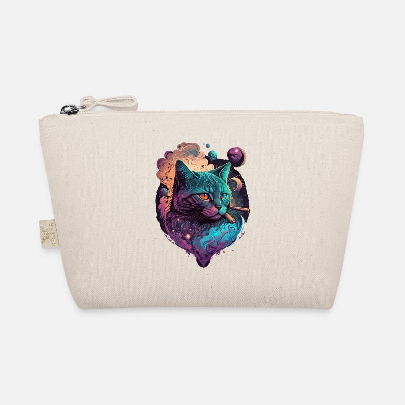 Nette Katze Bio-Täschchen