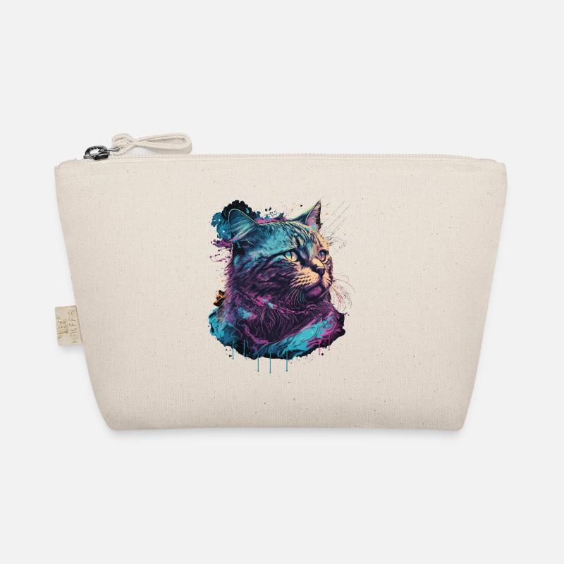 90s Cat Organic Pouch
