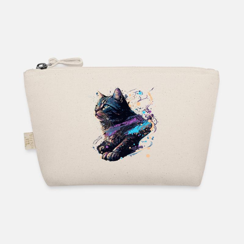 Cat Artwork Organic Pouch